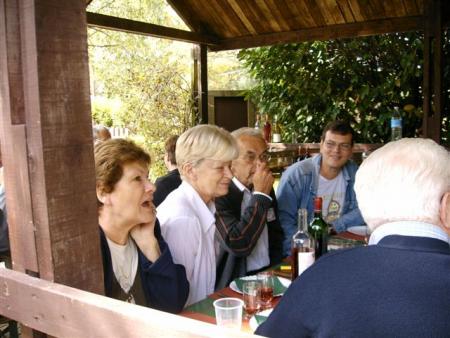 Nicole ORBAN, Francine et Guy LARUELLE, Marc HANNOT.